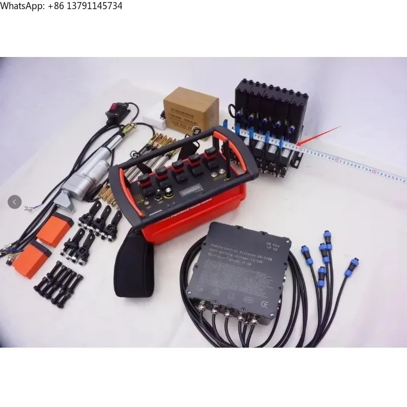 2026 New 5-Joint Wireless Proportional Remote Control Kit, suitable for truck cranes/drilling rigs/skid steer 3
