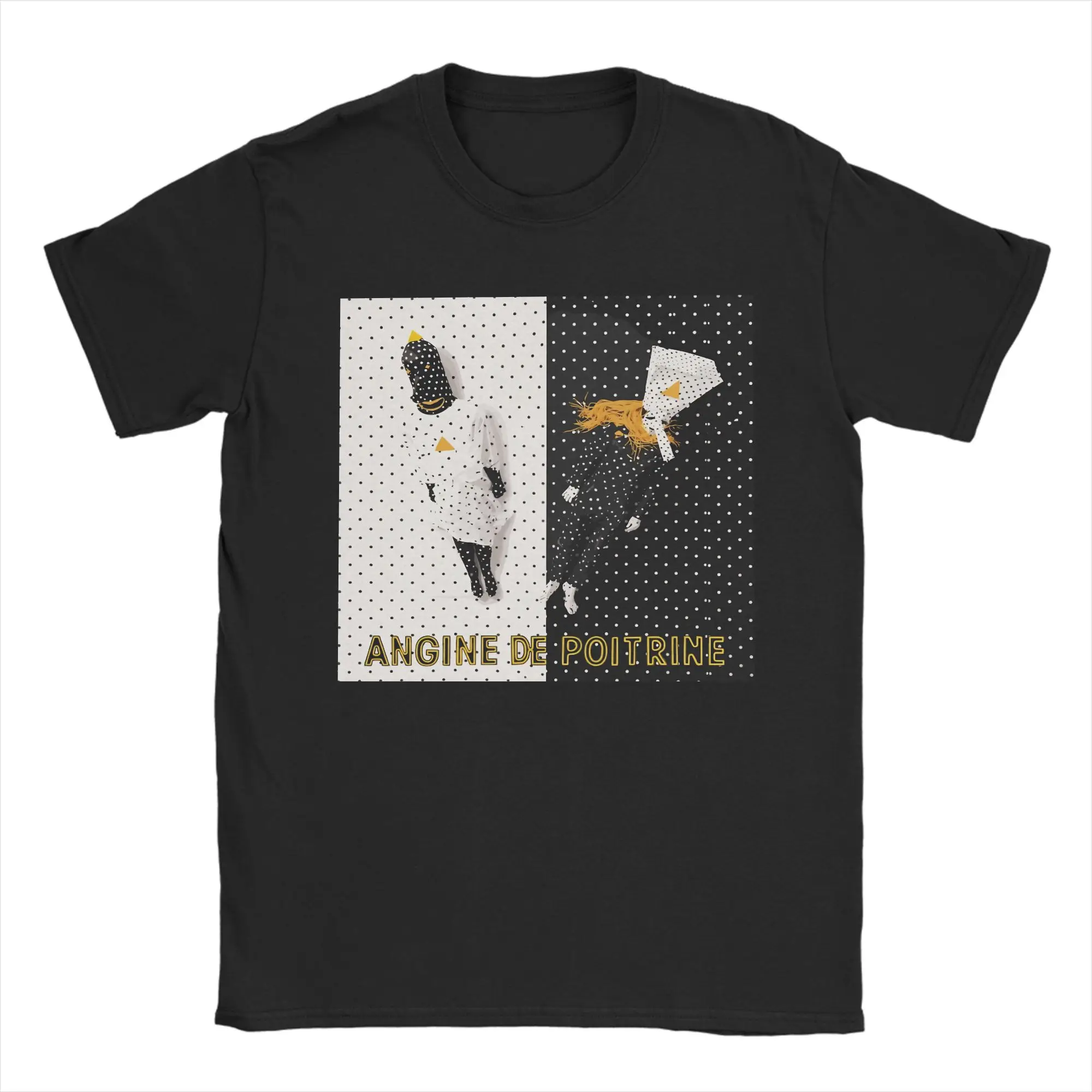 Angine de Poitrine Band for Men Women T Shirt Novelty Tee Shirt