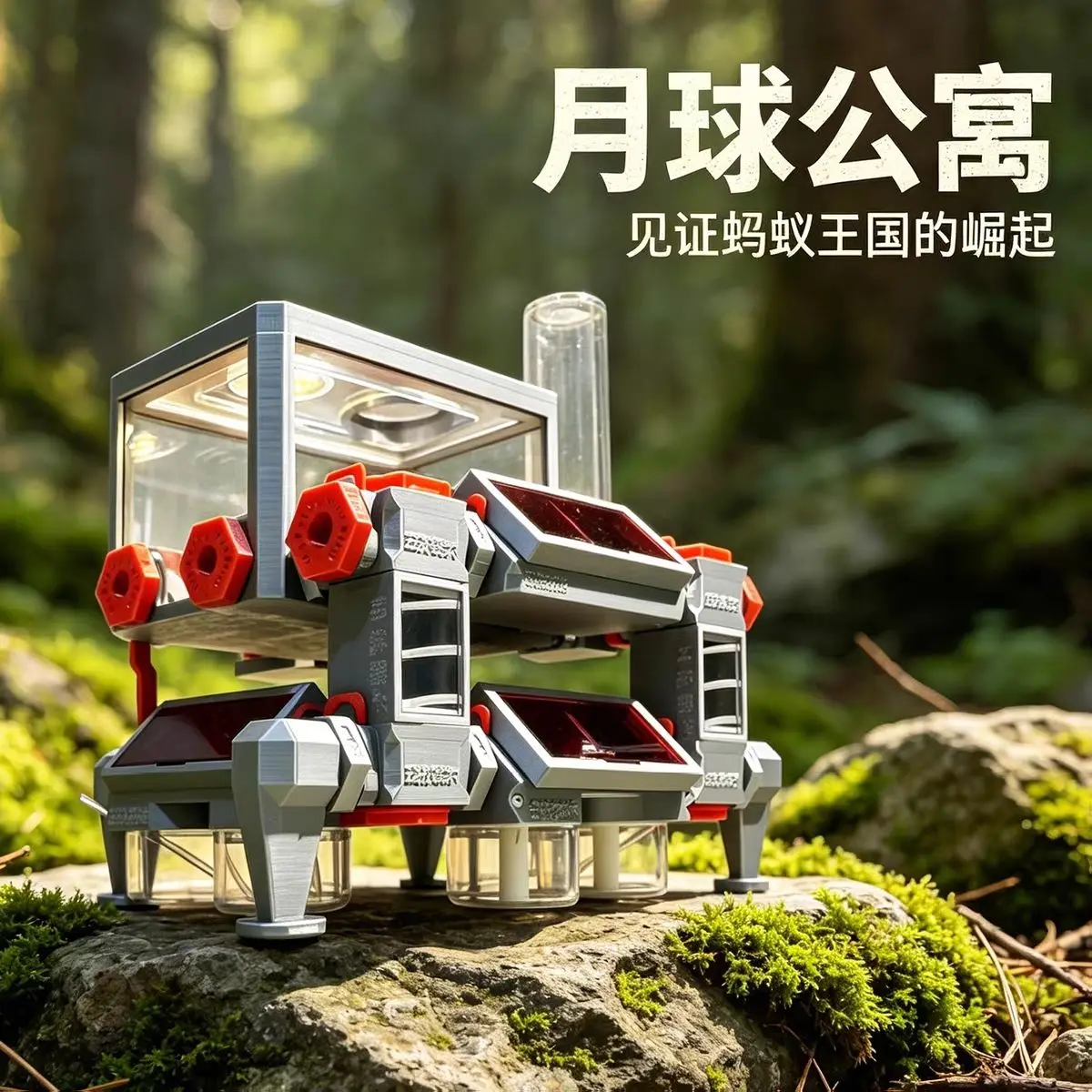Ant Ecological Workshop Acrylic Three-dimensional Ant Nest Castle Breeding Student Pet Science Birthday Gift Observation