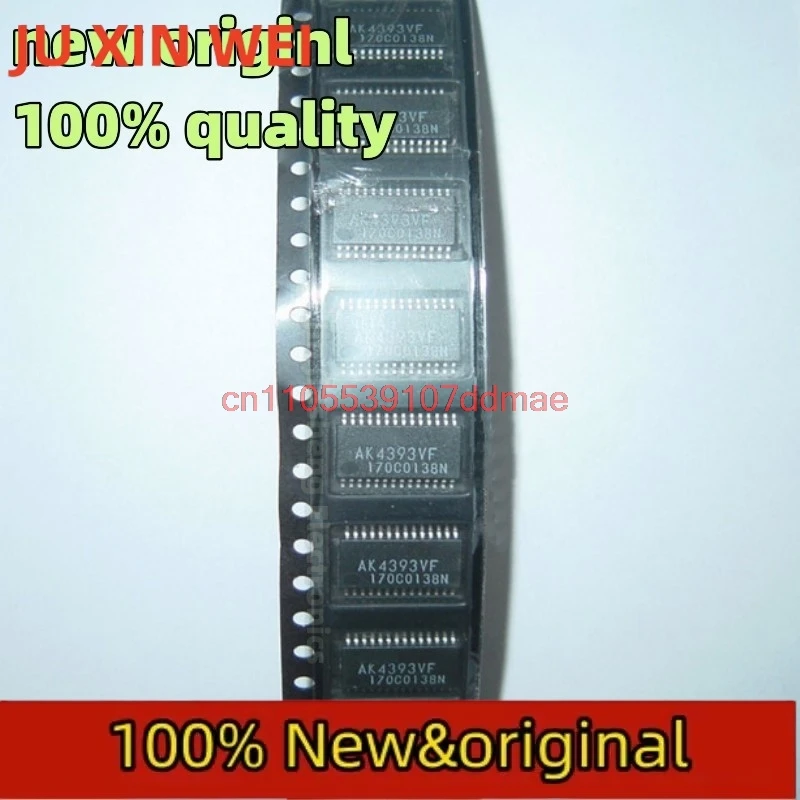 (2-20 قطعة) 100% جديد AK4393VF AK4393 AK4393VF-E2 شرائح TSSOP28
