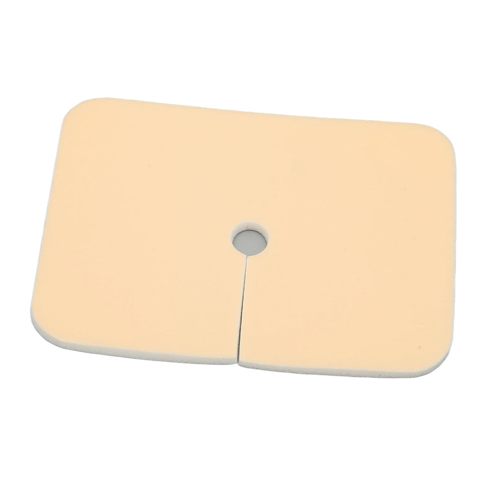 10pcs 10x7.5cm Tracheostomy Pad Trach Ties Foam Waterproof Skin Friendly for Neck Surgery Patients Catheter fixing Pad