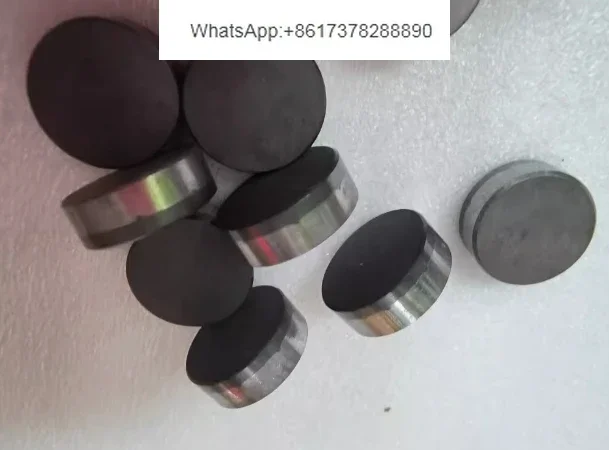 20pcs 1305 PDC Diamond composite inserts geological spherical flat drilling plate PDC cutter insert oil coal mine drill tooth