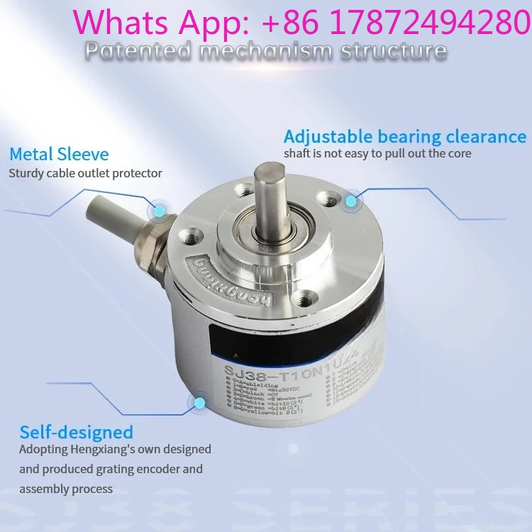 High-Reliability SJ38 Rotary Absolute Encoder Max 11-Bit Resolution