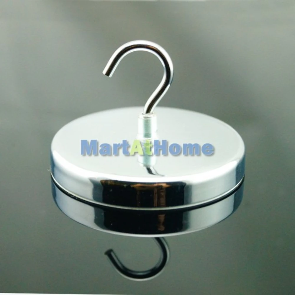 Powerful Neodymium Magnetic Hook Magnets NdFeB Holds 20 LBS Free Shipping