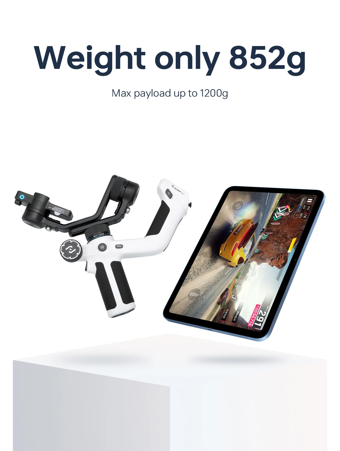 [Official] FeiyuTech SCORP Mini 2 All-in-One 3-Axis Handheld Gimbal Stabilizer for Sony A7III GoPro 12 iPhone 15 Pro AI Tracker