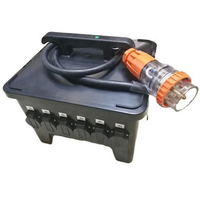 

3phase 32a Pdl to Australian 15a Outlets Power Industrial Socket Box
