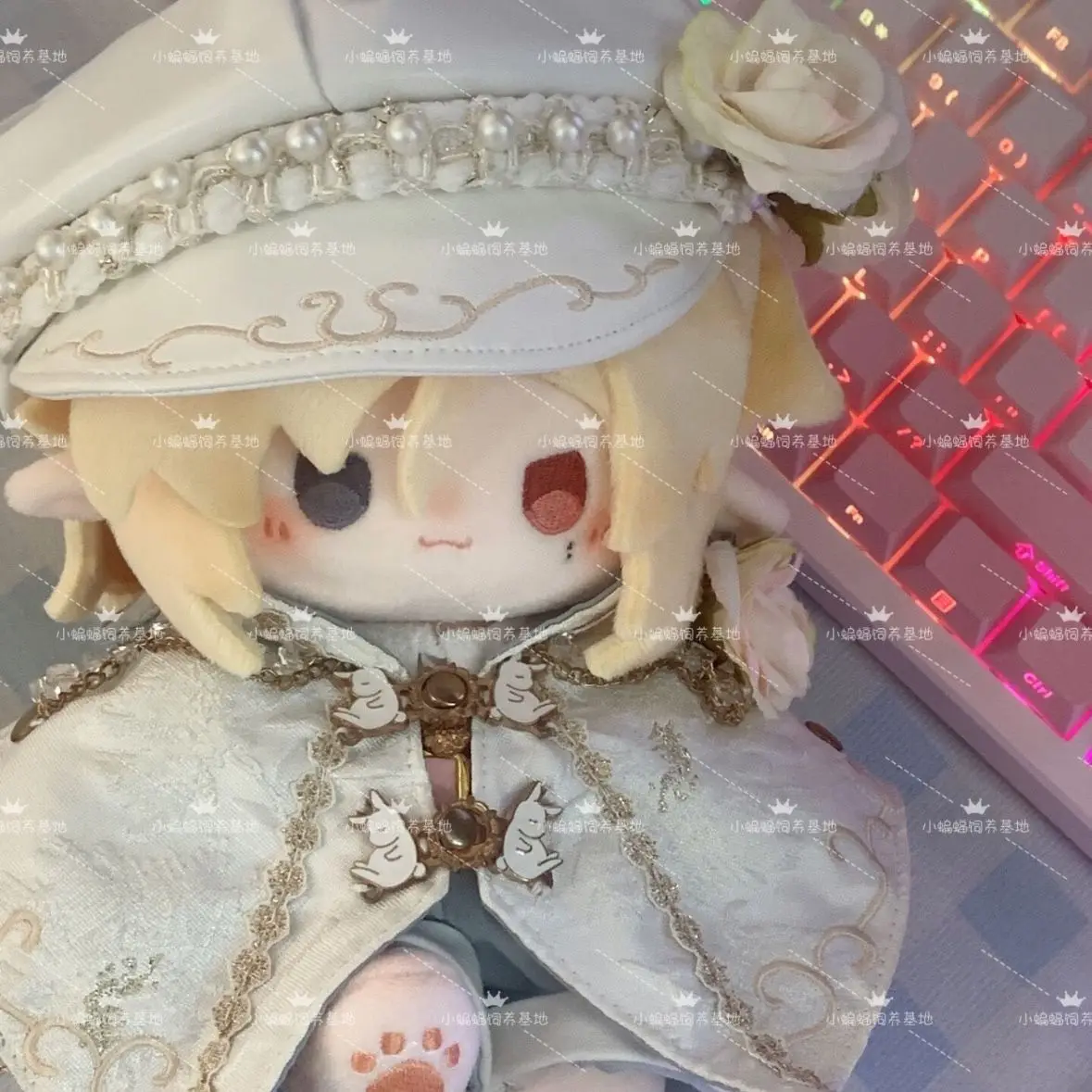 Peluche Zenless Zone Zero Hugo Vlad Cosplay 20cm, poupée mignonne habillée, vêtements en coton, jouet pour adultes et enfants, cadeau de noël