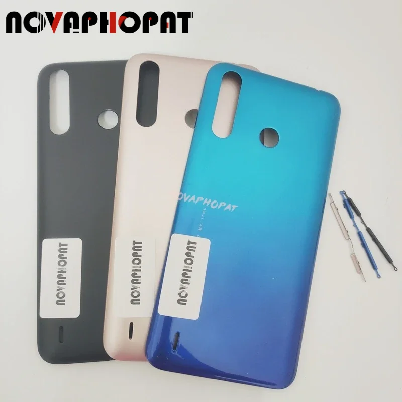 

Novaphopat For Itel A56 Pro Battery Door Cover Rear Case Back Housing Side Power On Off Volume Bottom Middle Bezel Frame Panel