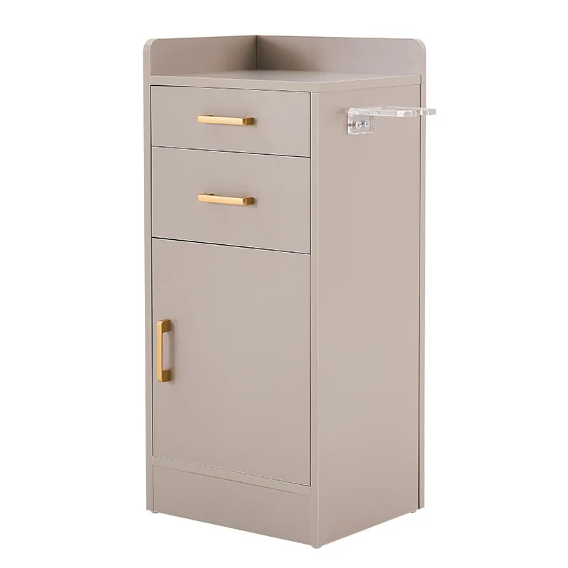 

Barber Shop Tool Cabinet Cutting Cabinet Hairdressing Tool Desk Hair Dryer Storage Rack Locker