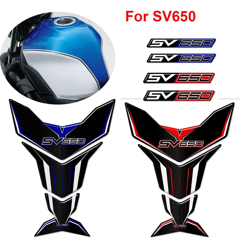 

2016 2017 2018 2019 2021 2020 2022 Stickers Decals Tank Pad Grips Protector Gas Fuel Oil Knee For Suzuki SV650A SV650X SV650 S X