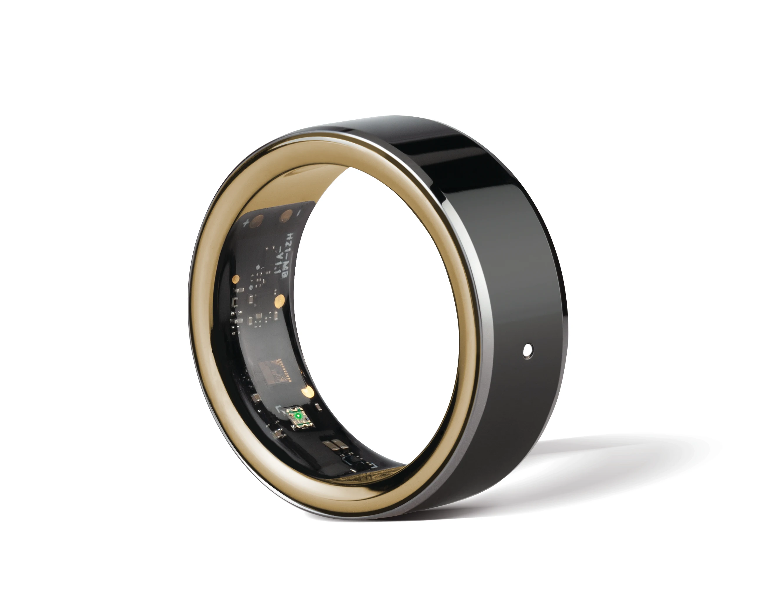 

Керамическое сенсорное управление Black Nato, активное светодиодное напоминание, умное кольцо, 5 АТМ, водонепроницаемое, анализ состояния для фитнеса и здоровья