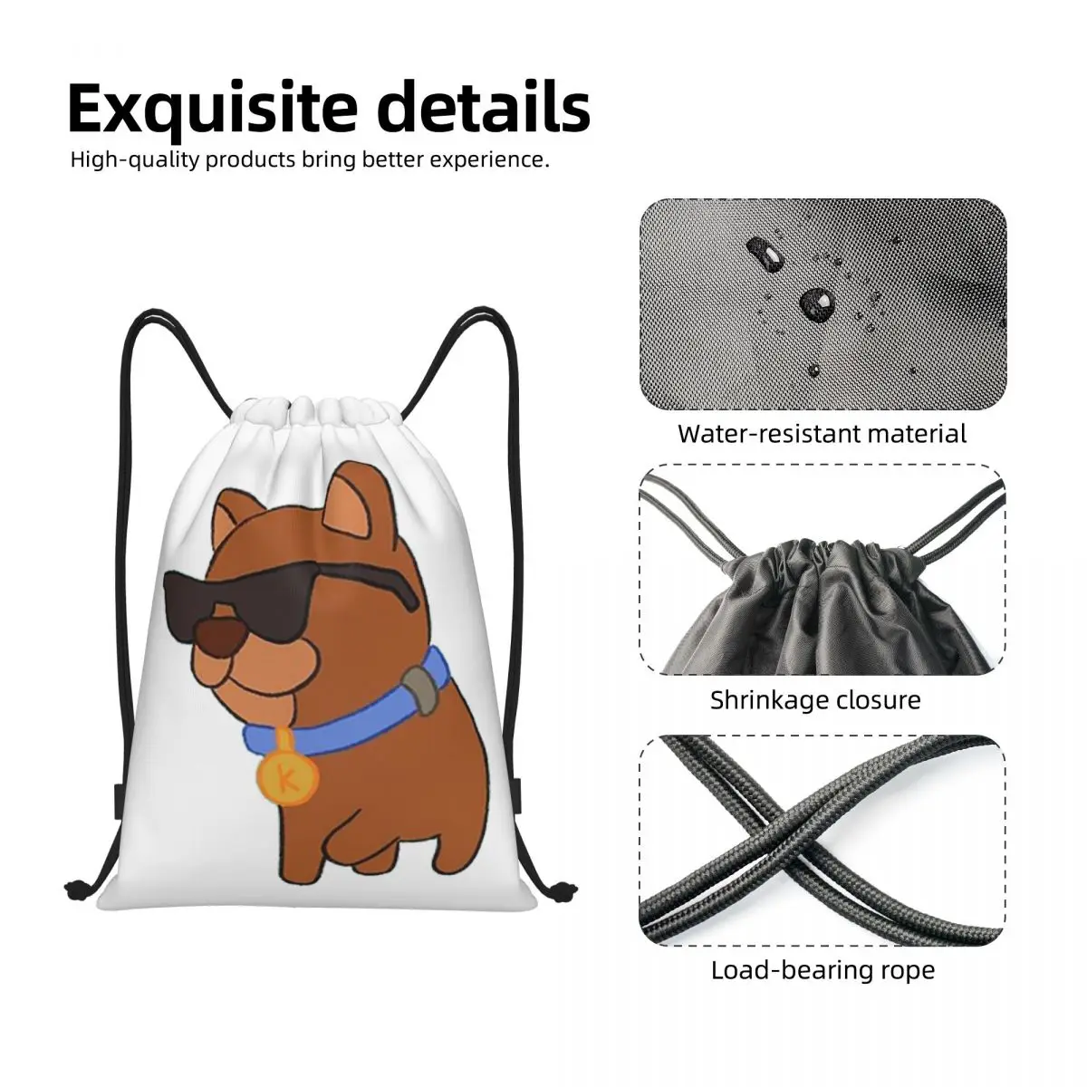 Plecak King Kevin (Overcooked) Modne Przenośne Worki ze Sznurkiem Torby do Przechowywania Torby na Książki Dla Mężczyzn Kobiet Studentów