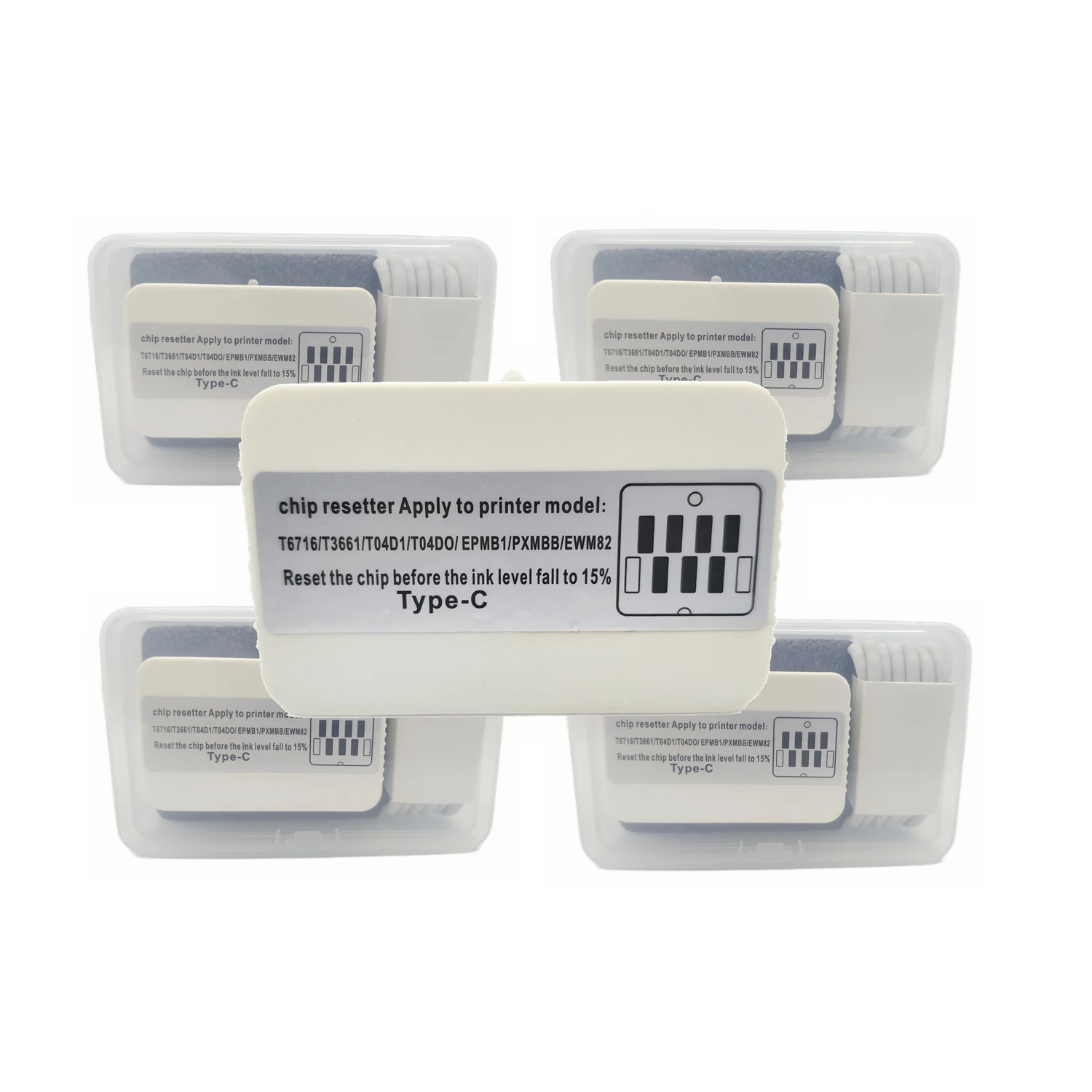 

5 шт. новая модель T6716 T04D1 сброса для Epson C5290 C5210 C5790 L6178 L6198 L6160 L6170 L6190 L6171 L6190 сброс обслуживания