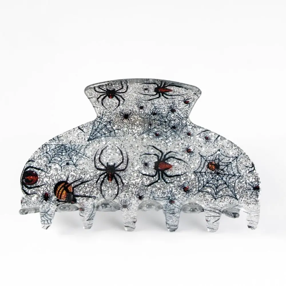 Hair Styling Accessories Pumpkin Halloween Hair Claw Anti-slip Hair Crab Clip Ghost Headdress Spider Headwear Gift