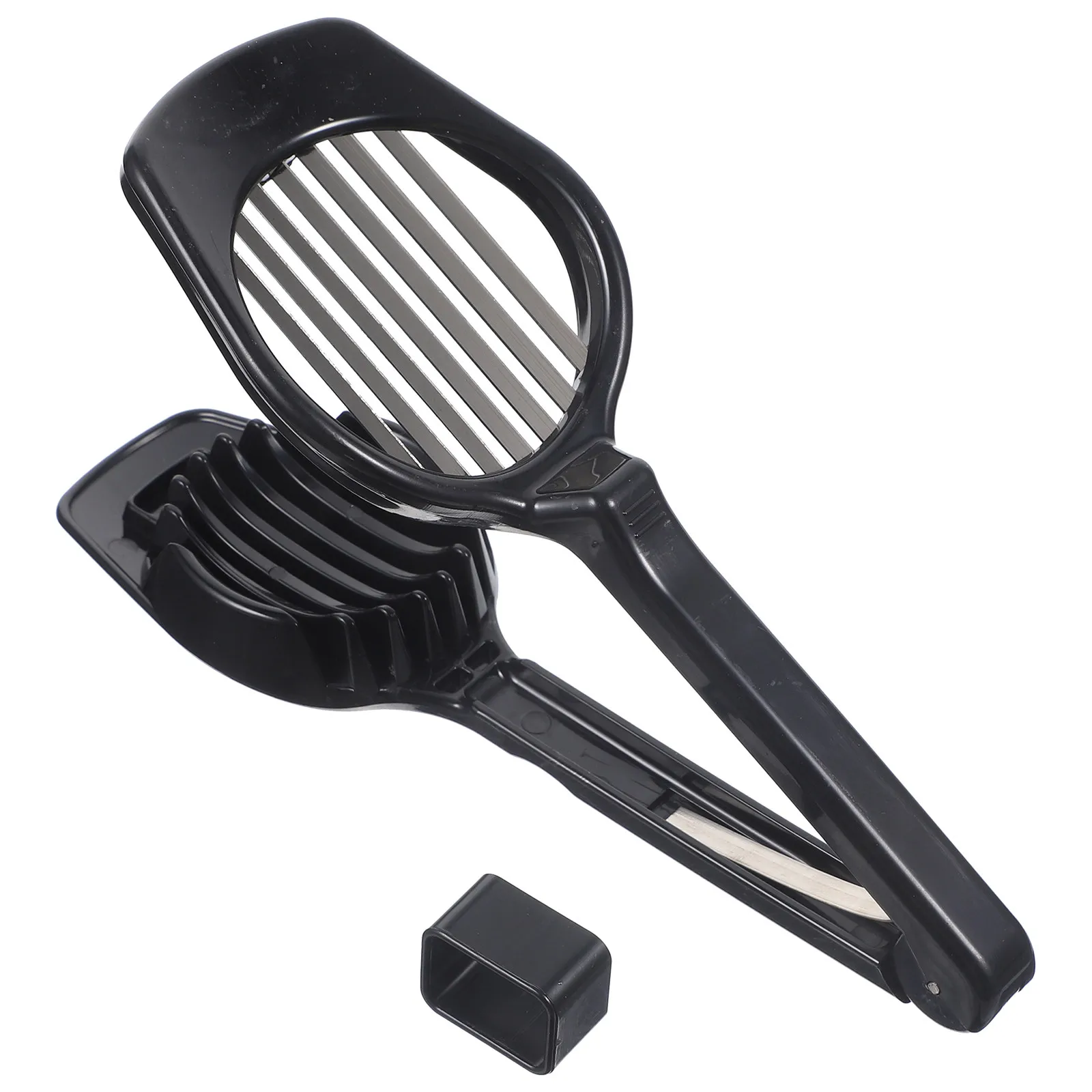 Egg Slicer Stainless Steel Blades Multipurpose Kitchen Cutter for Boiled Eggs Strawberries Fruit Vegetables - view 5