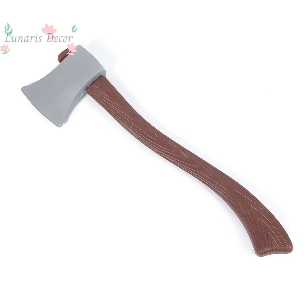 

5PCSWeapon props simulation mountain axe plastic axe party drama performance props children's toy weapons