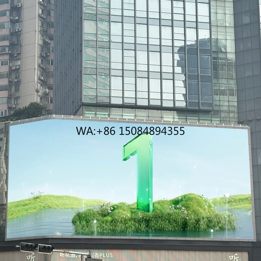 Outdoor P4 LED Billboard Screen 960x960 Die-cast Aluminum Cabinet IP65 High Brightness for All Outdoor Scenarios