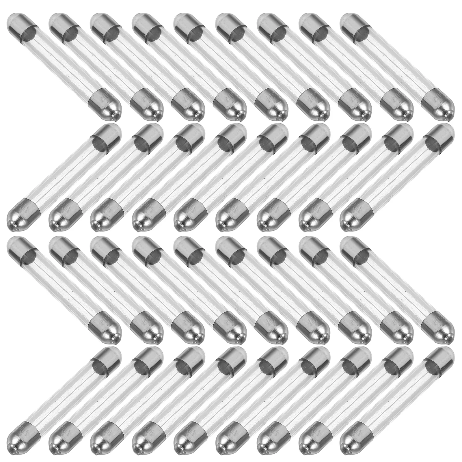 

1 Box Glass Tube Fuse Clear Fast-Blow Industrial Automotive Car Use 5A High Precision Current Protection Reliable Circuit Guard