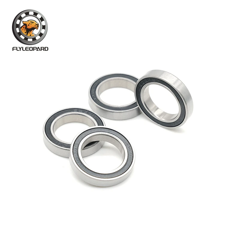 High quality 16004RS 16004-2RS Bearing (2PCS) 20*42*8mm Double Shielded Deep Ball Bearings for Motors Bicycle Bike