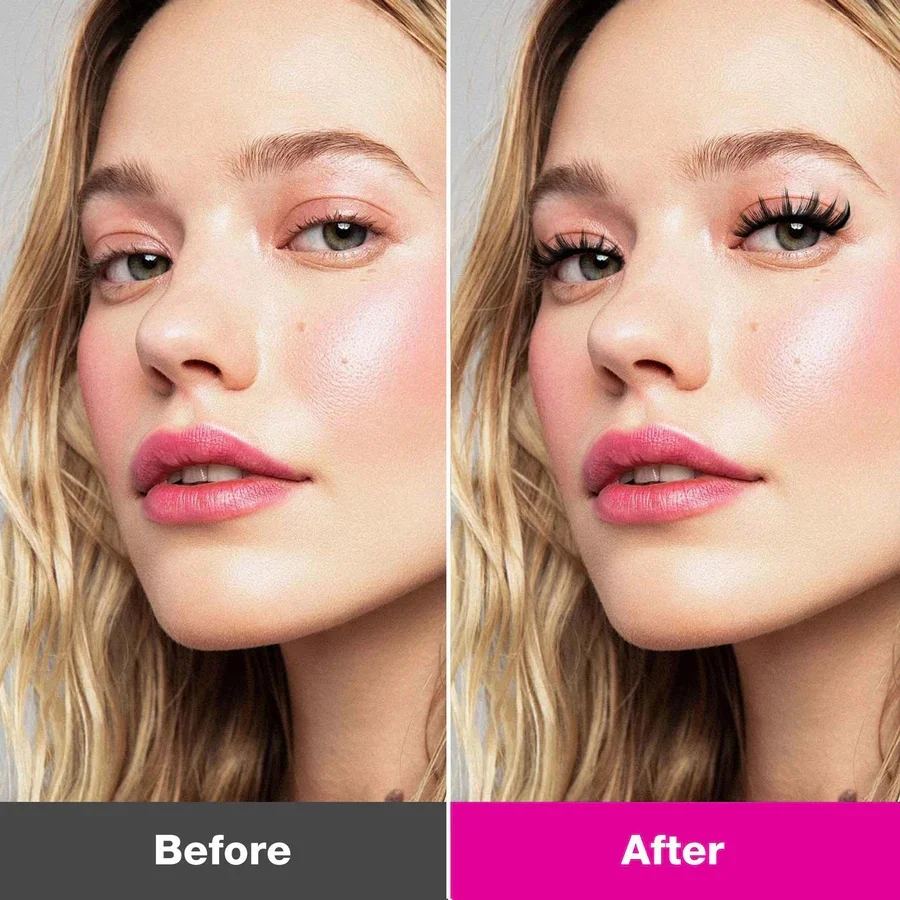 WINKLURE Fairy Lash Clusters Natürlicher Look Manga Wimpern-Cluster Wispy D-Curly Cluster Wimpernverlängerungen 120 Stück 8-16MM – Detail 15