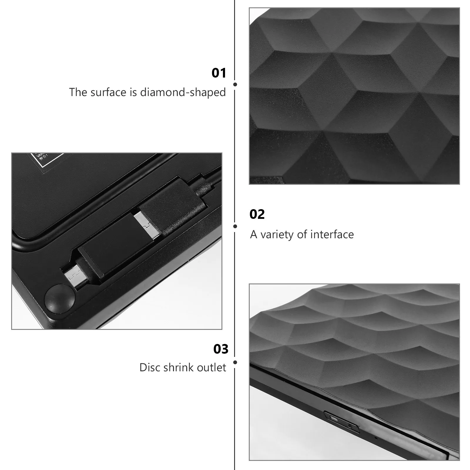 

Внешний DVD-рекордер/плеер USB 3.0 Type-C для ноутбуков и настольных ПК, портативный DVD-привод, совместимый с CD-ROM