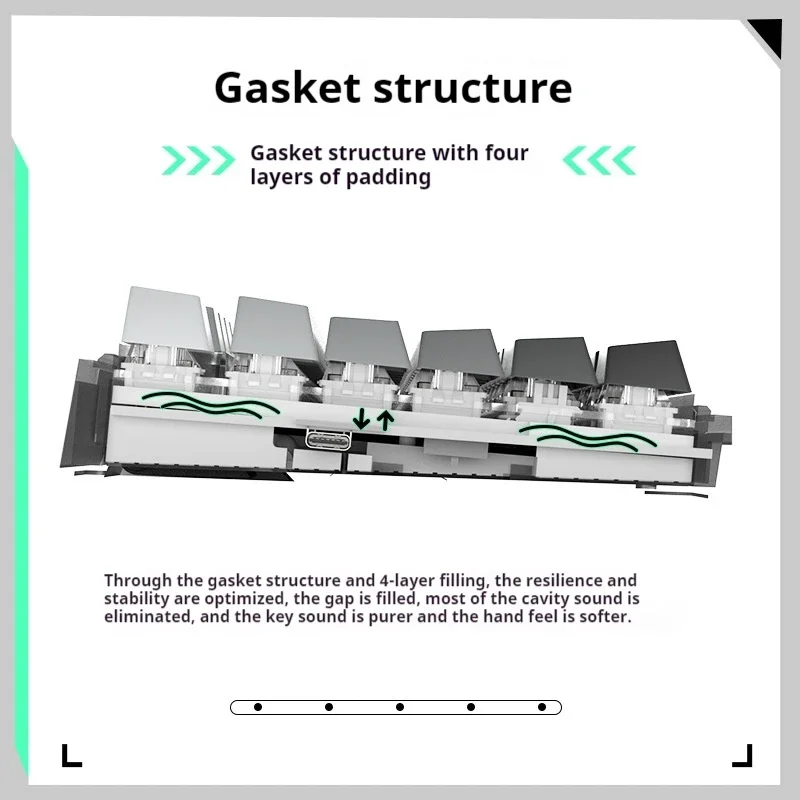 

Zt82 Gaming Mechanical Keyboard Rgb Light Gradient Side Carving Gasket Structure Full Key Hot Plug Gaming Esports Home Keyboard