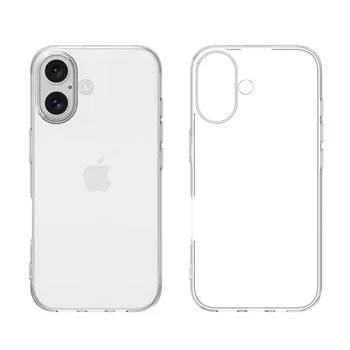 Ultra Thin Silicone Soft Phone Case For iPhone 17 Pro Max Transparent Slim Shell For…