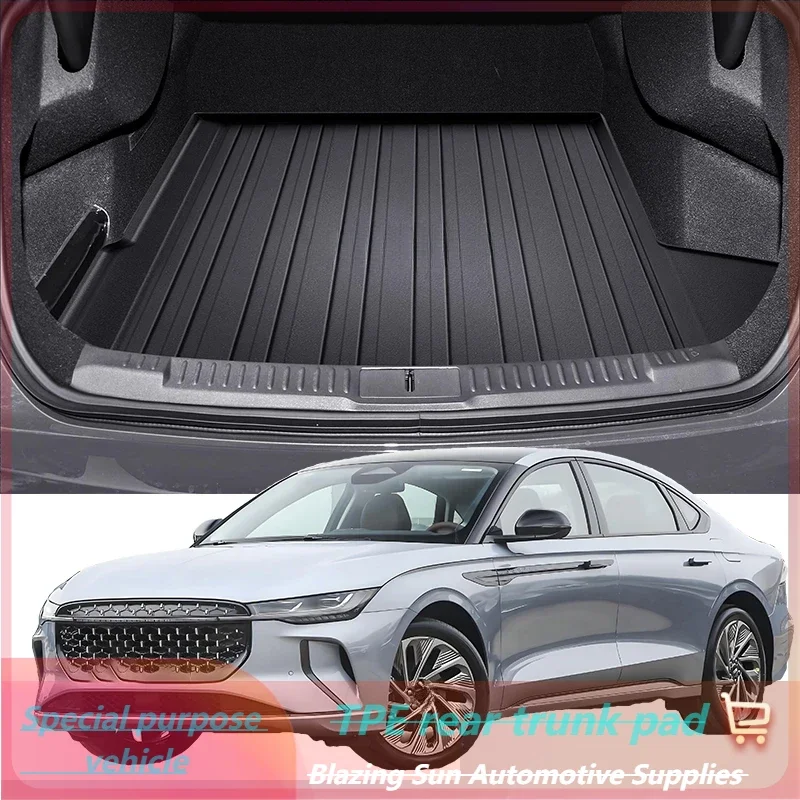 

Car Auto Rear Boot Cargo Liner Tray Trunk Mat Carpet for LINCOLN Zephyr 2022-2024 Cushion Pad Carpet Pad Anti-dirty Anti-water