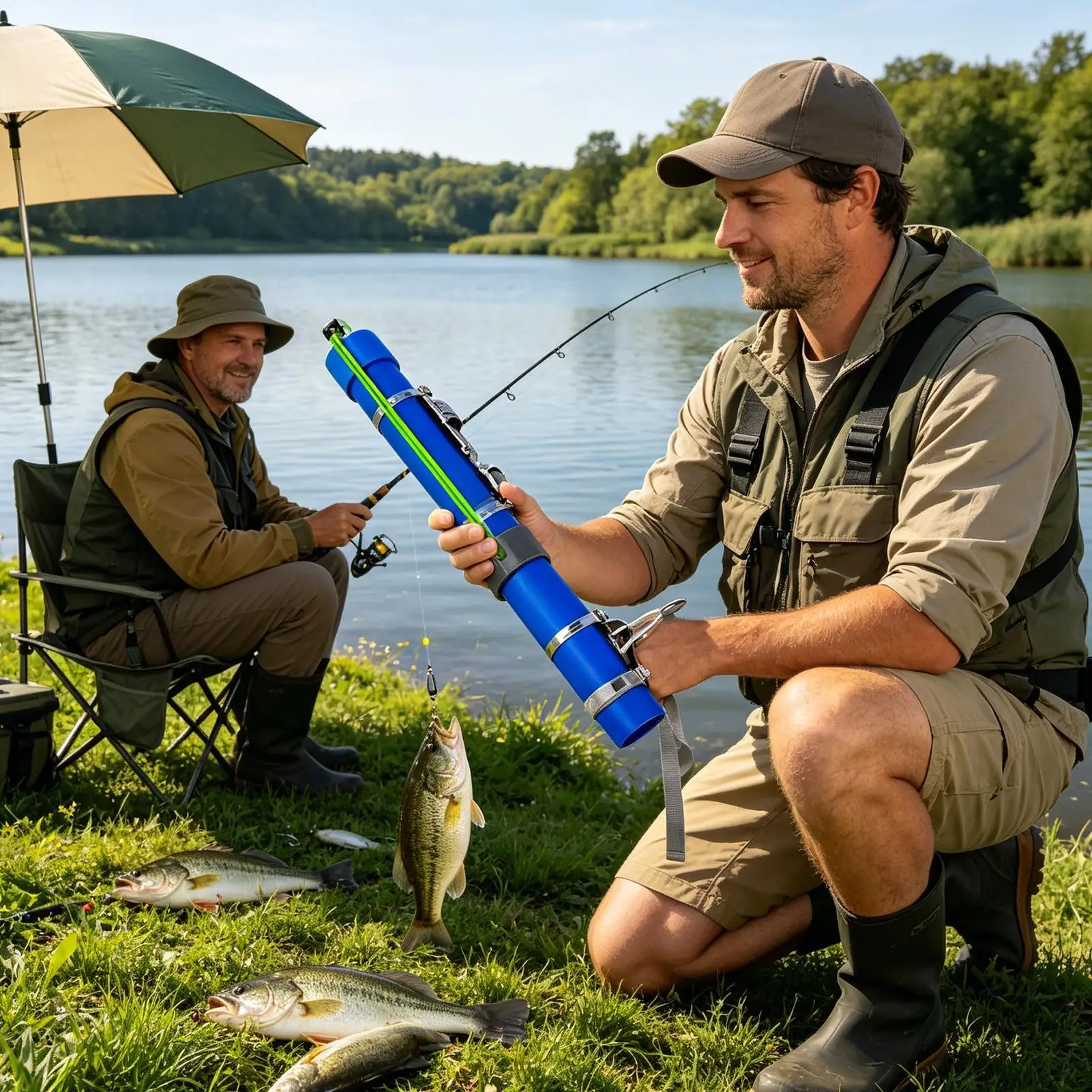 Fishing Catapult Spinnings Wheel Rod Precise Launching Lure Rods Fish Bait Launching Equipment For Bass Trout Catfish Saltwater view 3