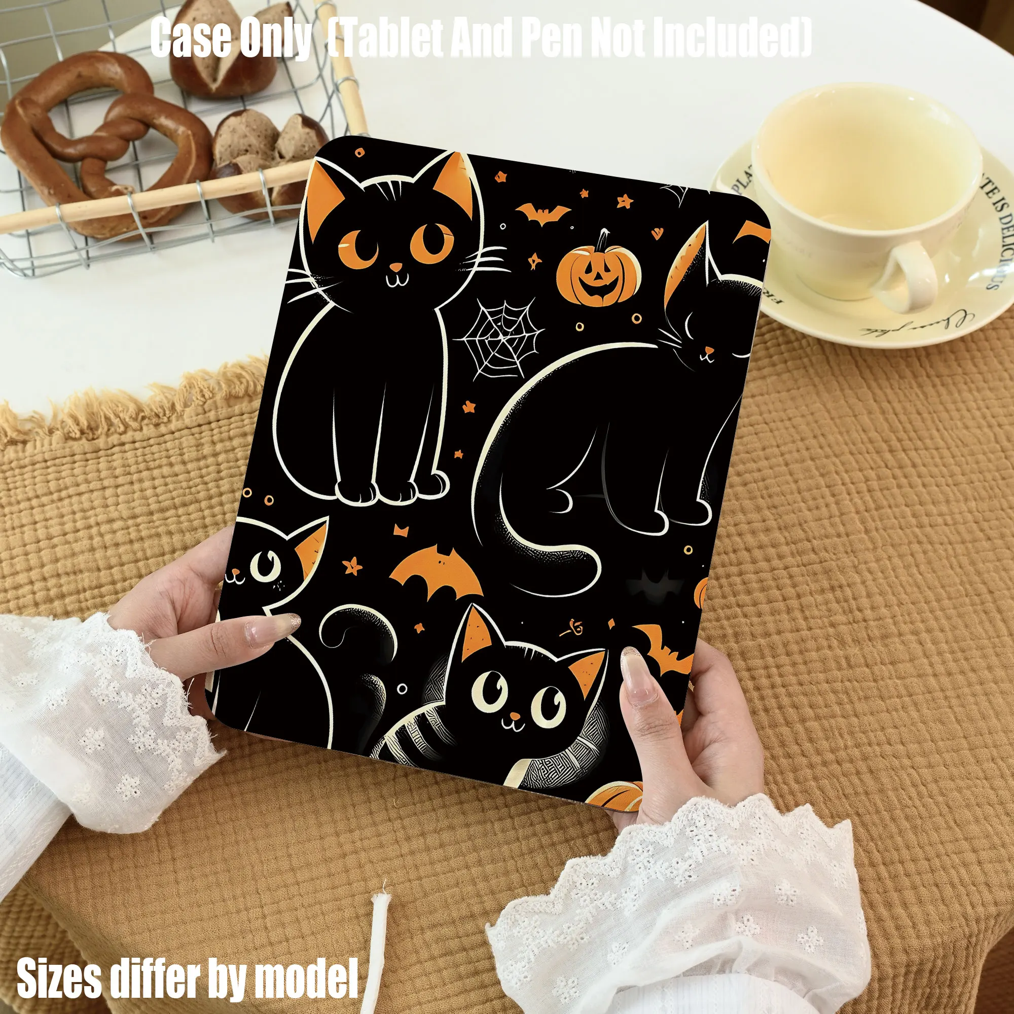 Slim Fit Premium TPU Tablet Cover, Shockproof Durable Lightweight Protective Case for iPad Samsung Huawei Honor Redmi Xiaomi
