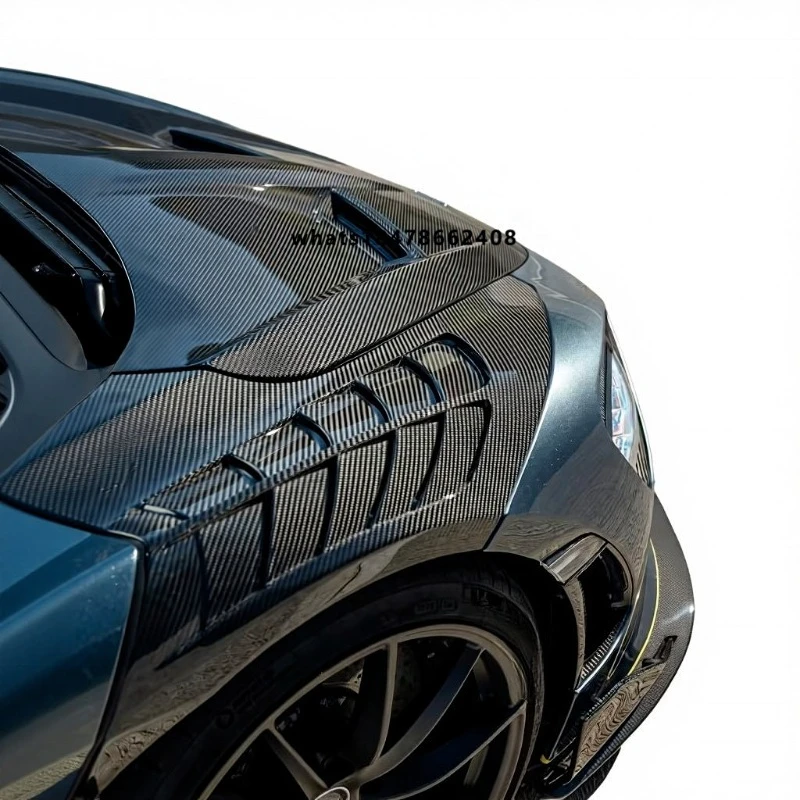 Vor Style Dry Carbon Fiber Front Fender for Mclaren 720S Car Bumper Parts Set