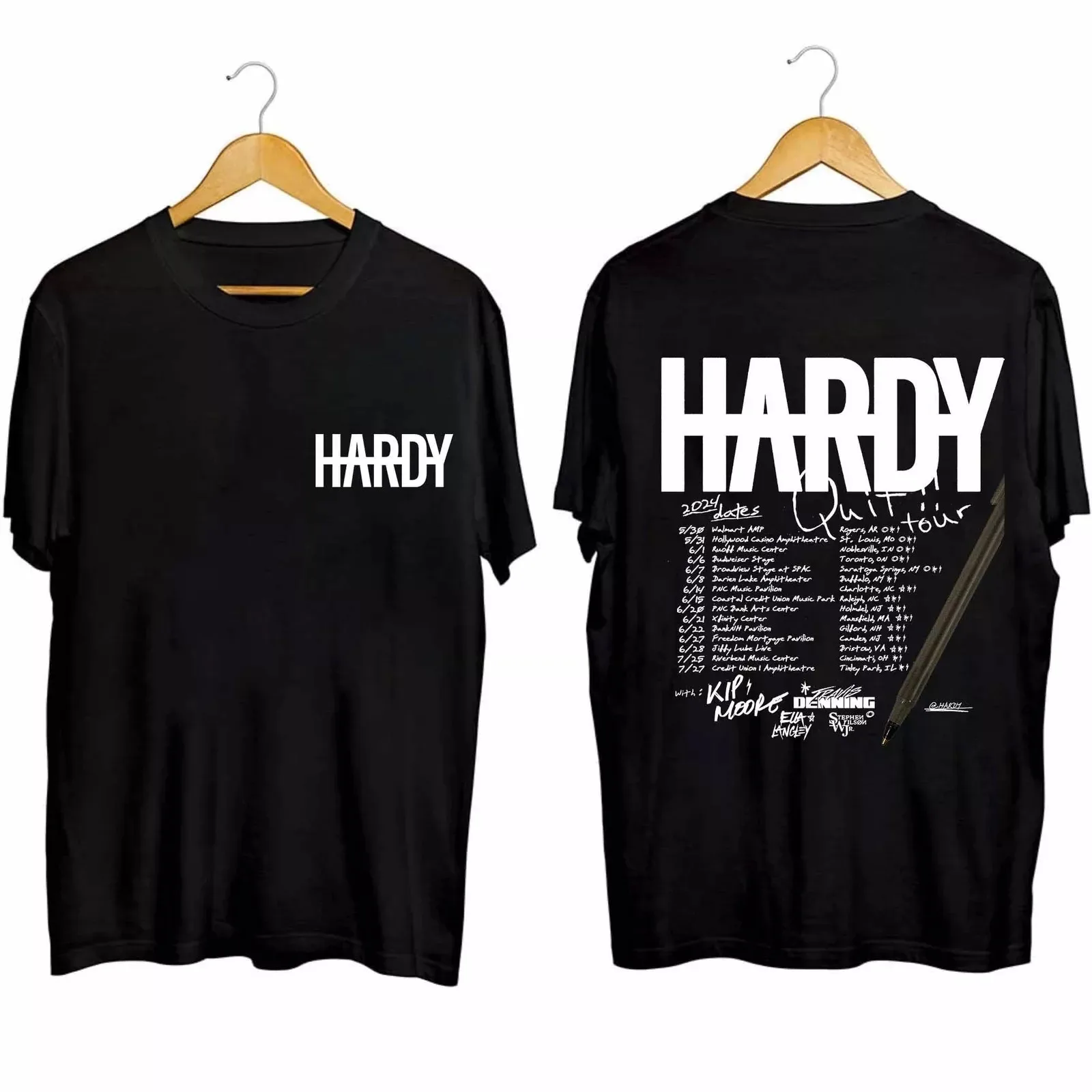 HARDY 2024 Quit Concert Quit Country Music T Shirt Full Size S-5XL BE2890