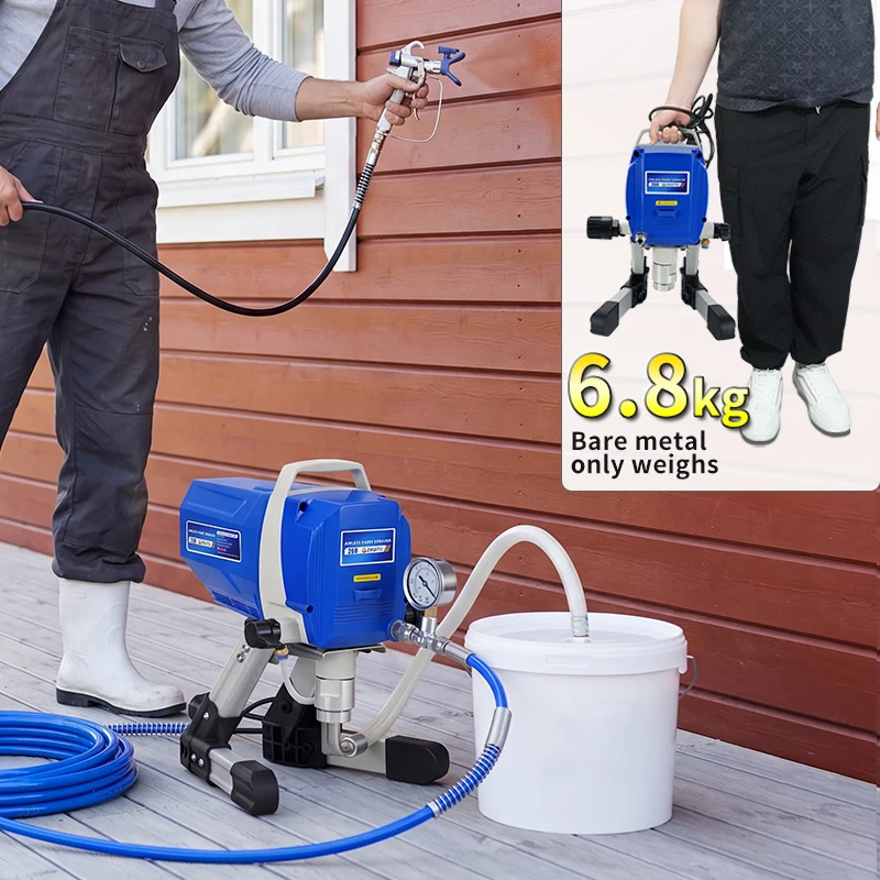 

ZT-268 1200W Light Duty Electric High Pressure Airless DIY Spray Gun Household Sprayer