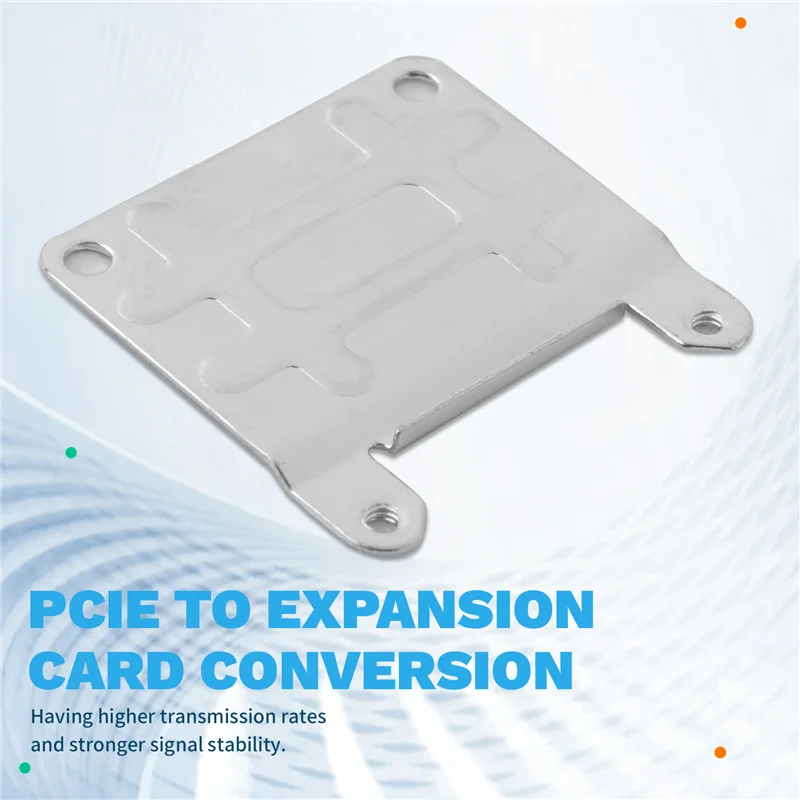 

AED7-10 шт. мини-металлический PCIE PCI-E полуна полноразмерную карту расширения беспроводной Wi-Fi адаптер PCI-Express кронштейн с винтами