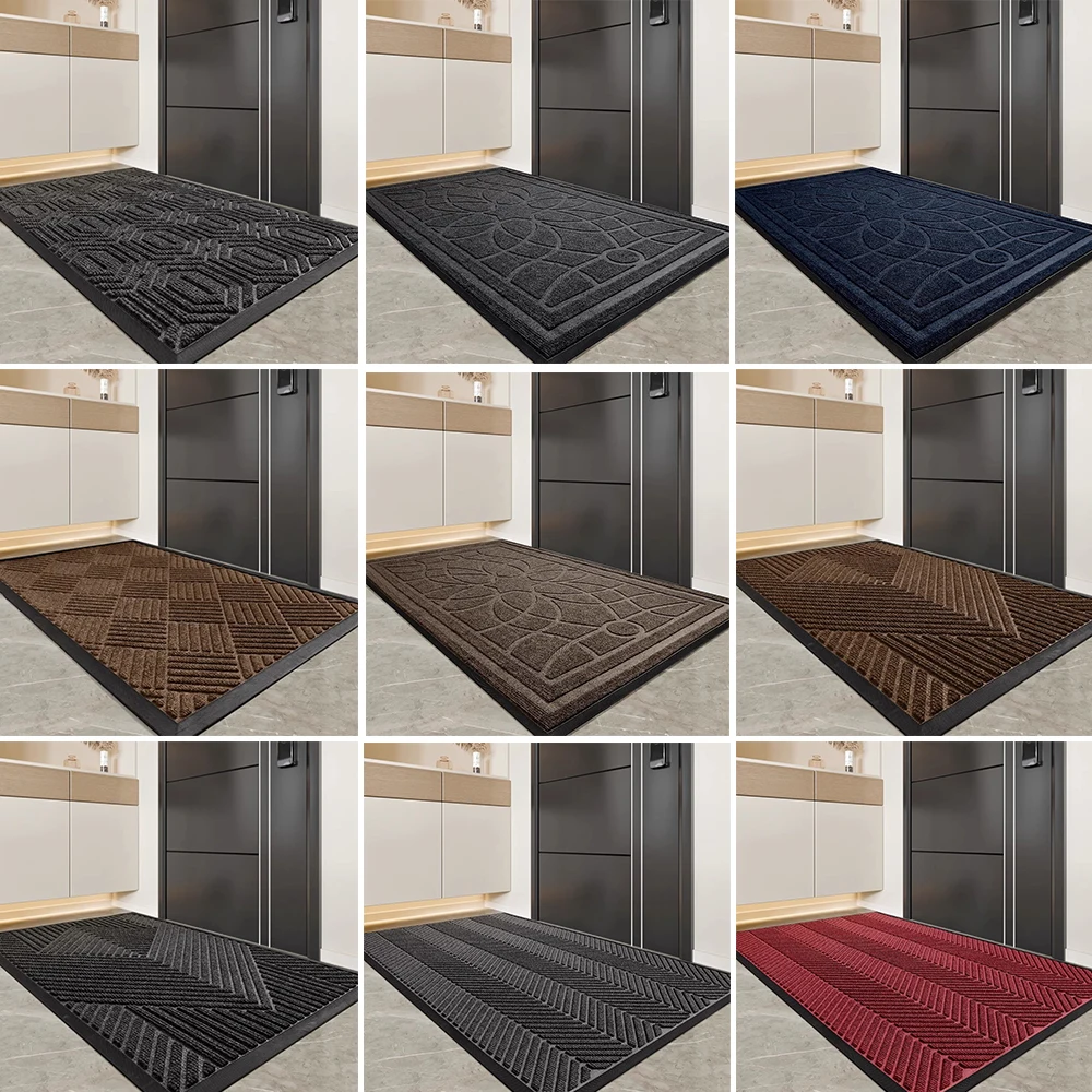 

1PC Anti-Slip Entrance Doormat Bathroom Foot Mat Bedroom Home Kitchen Floor Bath Door Decor Carpet Shower Room Bathtub Absorbent