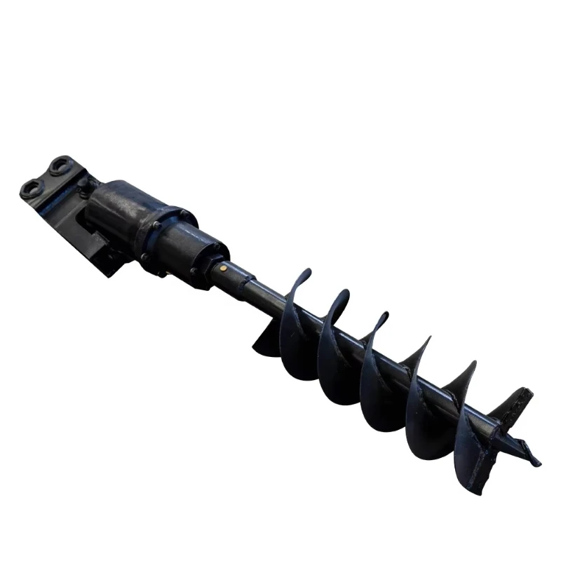 ملحقات الحفارة مرفق مثقاب هيدروليكي 200 مم للحفارات