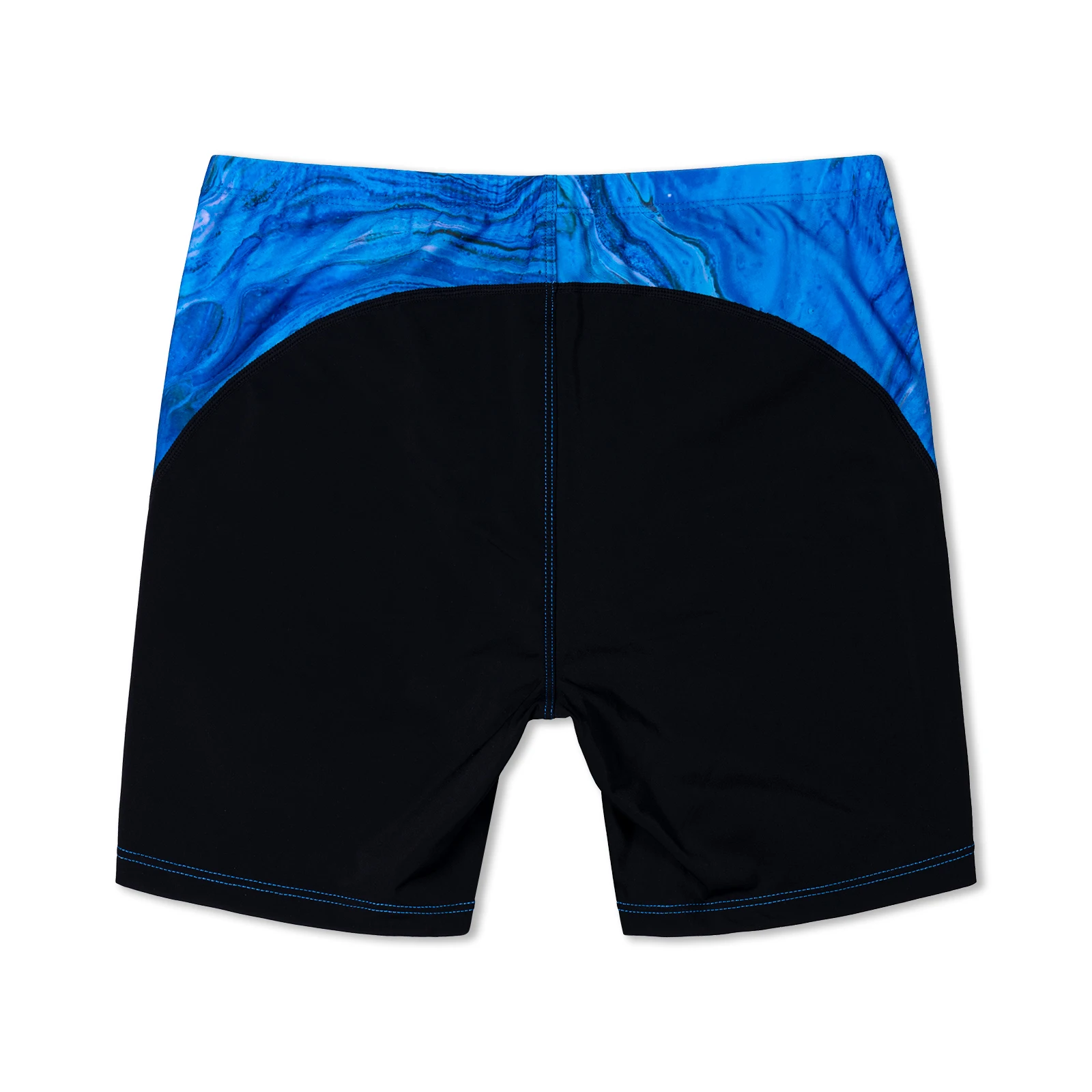 MY KILOMETRE Herren sportliches Bein mit quadratischem Bein Schwimmen Jammers Lavarot Langlebig Training Splice-Badeanzug Sportliche Bademode Badehose – Detail 21