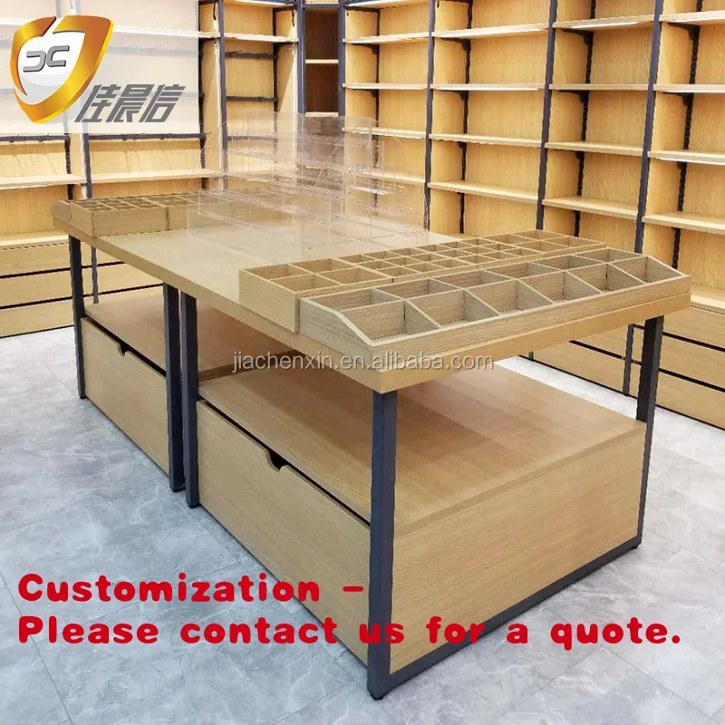 

Customize.Factory Custom Used Supermarket Gondola Shelving Retail Store Shelves Metal Wooden Display Shelf Grocery Rack
