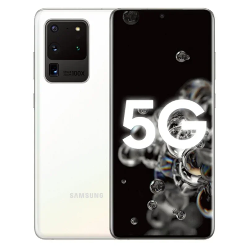 

Телефон Samsung Galaxy S20 Ultra 5G G988U, 128 Гб ПЗУ, 12 Гб ОЗУ, Snapdragon 865, одна SIM-карта, Android, 48 МП, G988u1