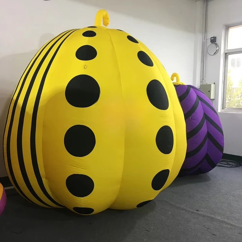 

Inflatable Polka Dot Pumpkin Balloon Stage Birthday Halloween Party Decoration