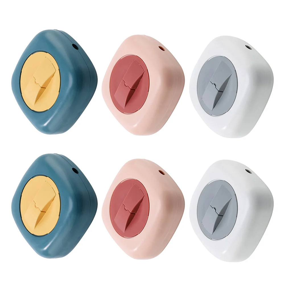 

6Pcs Cord Organizer Box Durable Practical Wire Winder for Tangled Cables and Small Accessories Cable Management Box