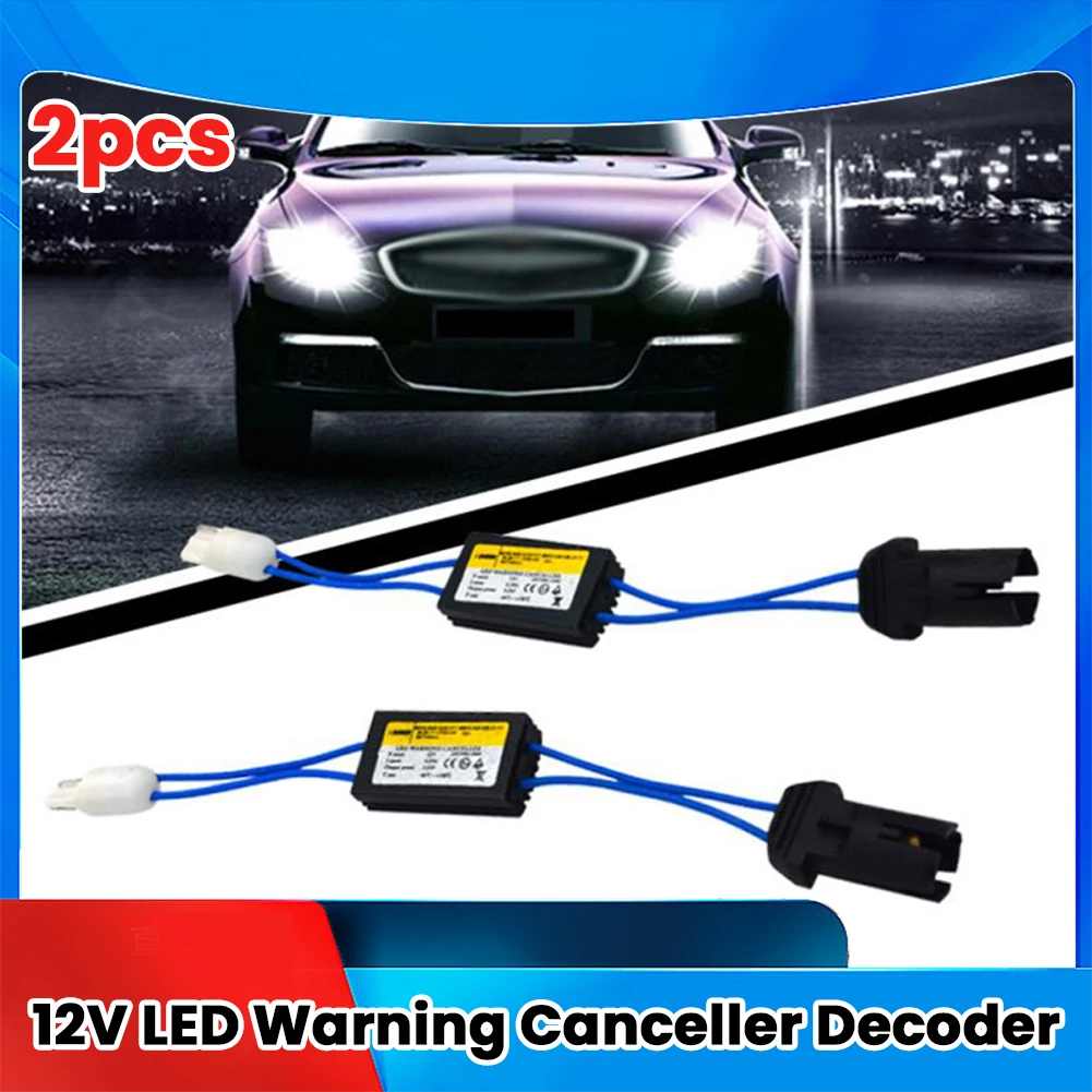 2/4 pces 12v t10 led aviso cancelador decodificador t10 para 501 t10 t15 194 w5w sem canbus ocb resistor de carga de erro luzes do carro acessório