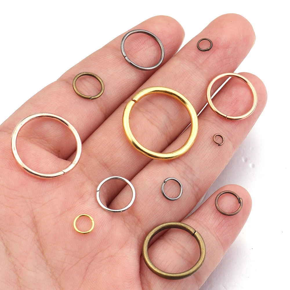 Open Jump Rings for DIY Jewelry Making Accessories