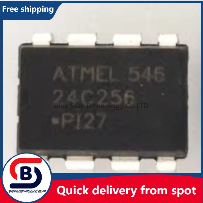 Free Shipping 20pcs-100pcs AT24C256-10PU 24C256 DIP-8 New CHIP IC In stock!