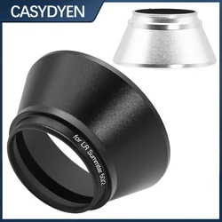 Metal 39mm Lens Hood Screw-in Lens Shade For Leica Summitar 50/2 Lens Camera Accessories