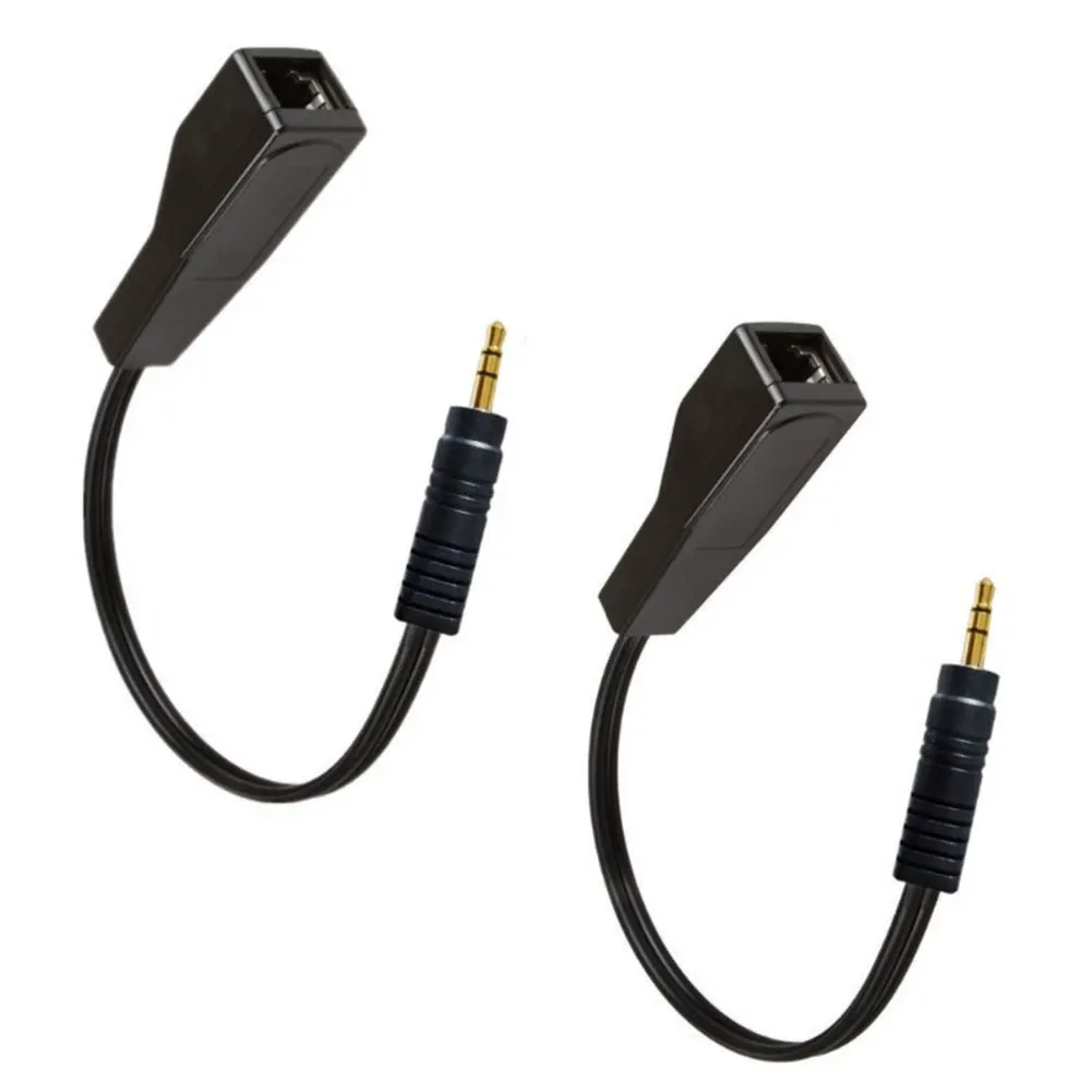 Audio Extender Pair for Long-Distance Audio Signal Transmission 500m 20Hz-20kHz Bandwidth 60dB Noise Rejection