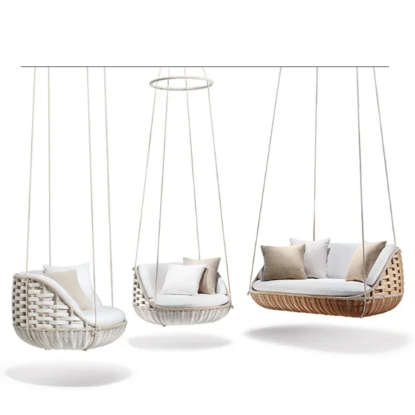Hot Sale Hanging Hammock Single  Seat Swing Indoor Outdoor Patio Chair swing chair