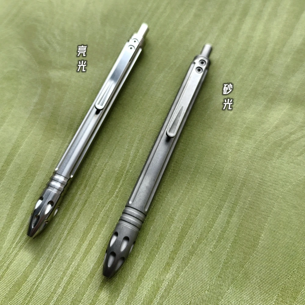 EDC Titanium Alloy Pen With Collection Writing Multi-functional Portable Outdoor EDC Tools