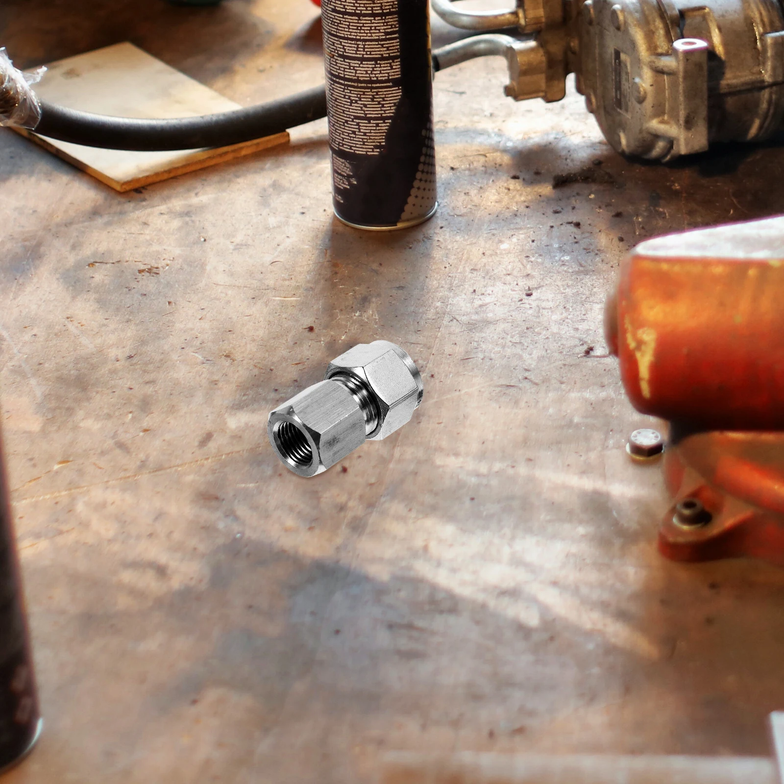 

Stainless Steel 4 Compression Straight Through Tube Connector Machine Parts Compression Tube Fitting Pipe Fitting Hardware