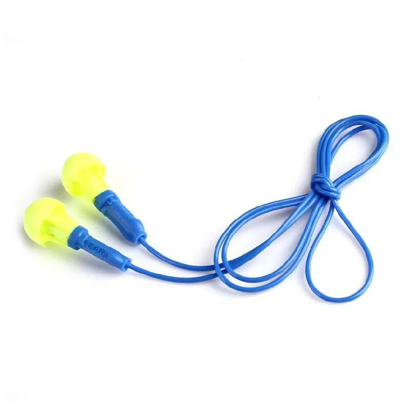 Anti-ruído earplug proteção de isolamento acústico tampões de ouvido de espuma dormir viagem macio redução de ruído protetor de ouvido